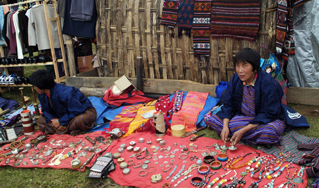 ĩThe Bhutan Paro Sunday Market