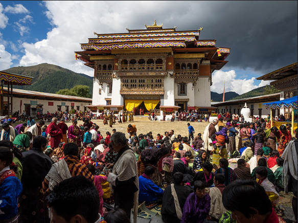 岗提寺Gangtey Goemba